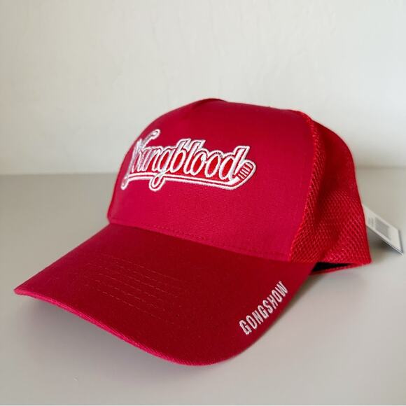 GONGSHOW GEAR | NEW Red ‘Youngblood’ Hockey SnapBack Adjustable Hat - Picture 3 of 9
